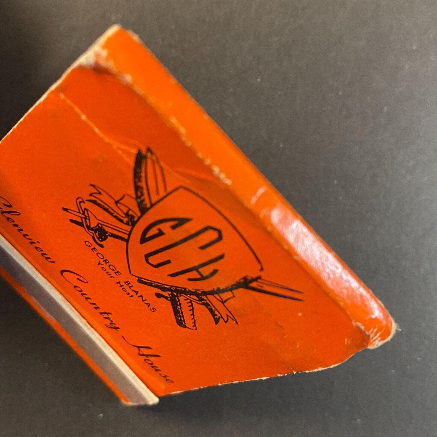 Glenview Country House Restaurant c1960's-73 Full Matchbook Scarce