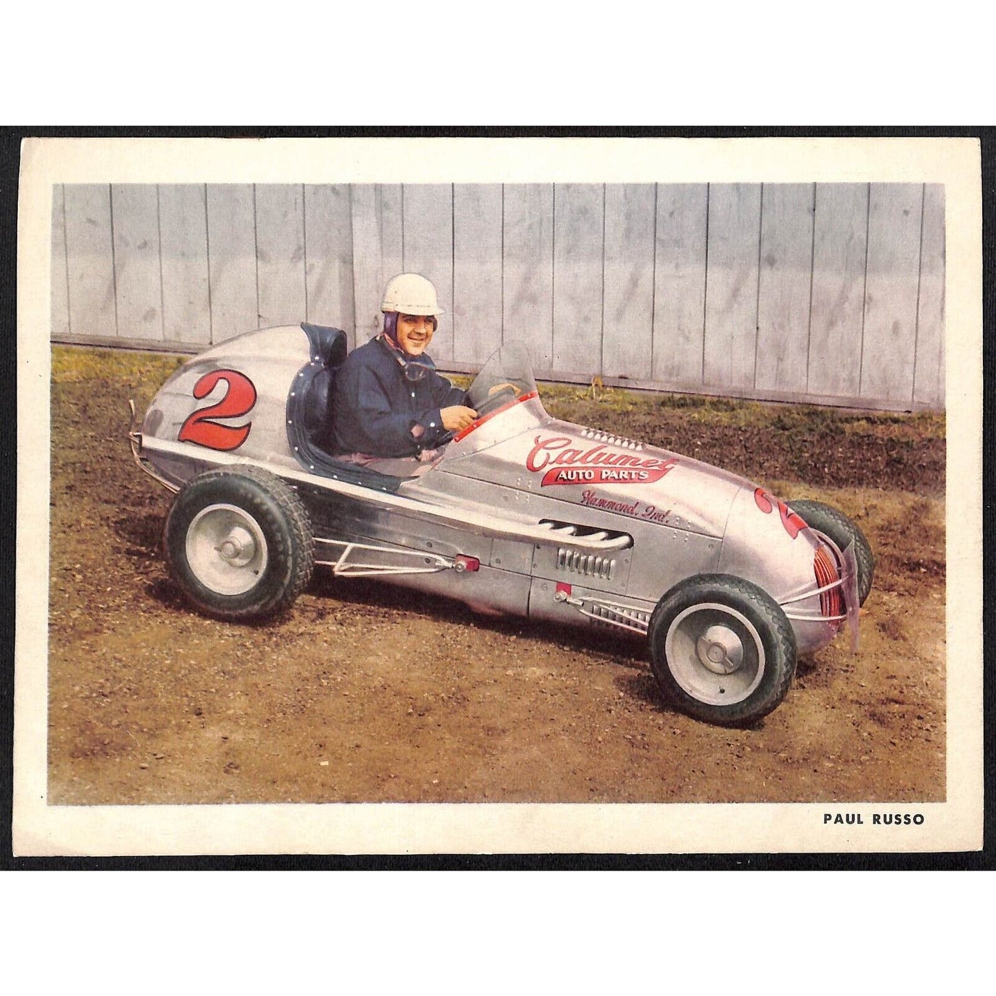 Hinchliffe Stadium ? Auto Racing Program Midget Car Al Duris & Paul Russo Scarce