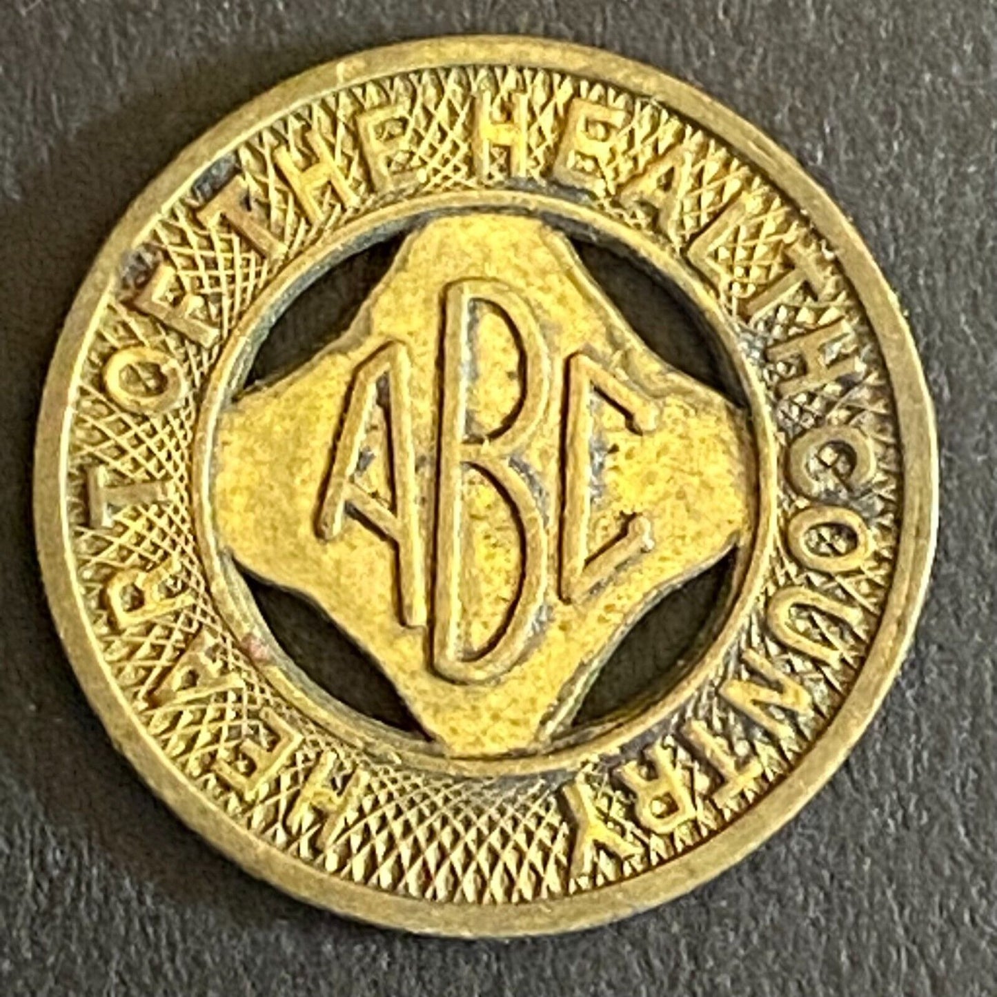 Albuquerque Bus Co. ABC Health Country Full Fare Transit Token - 16mm