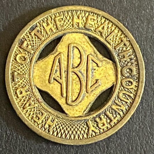 Albuquerque Bus Co. ABC Health Country Full Fare Transit Token - 16mm