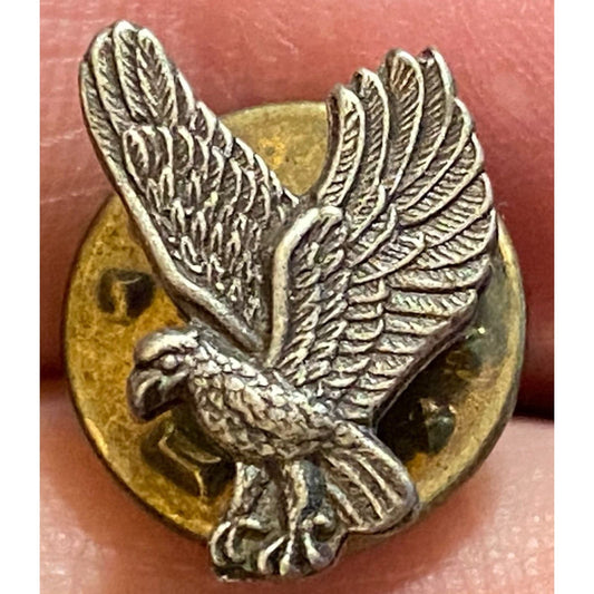 Eagle Lapel Pin Small 9mm x 14mm VGC