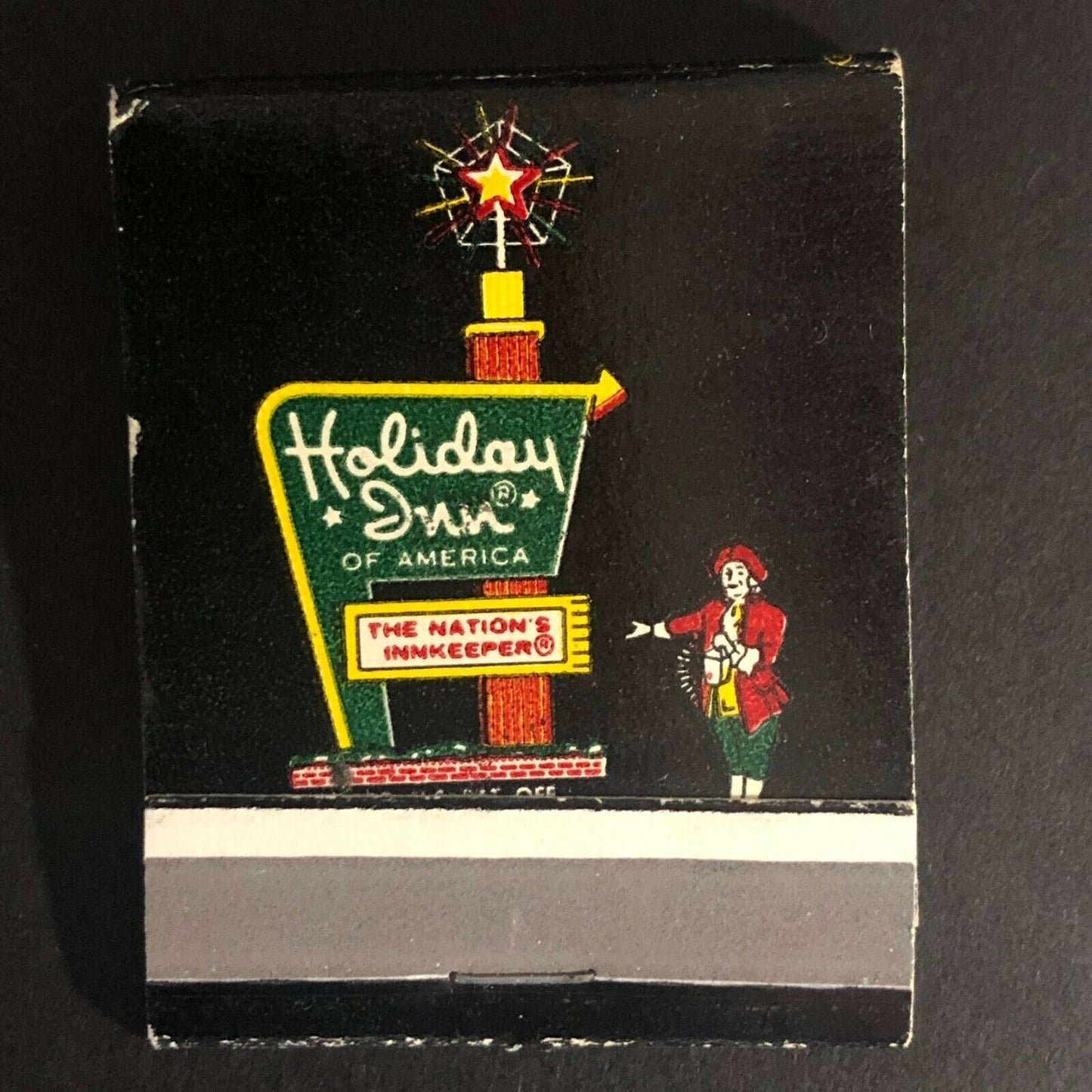 White Plains NY Holiday Inn Holidex Computer c1965-73 Full Matchbook