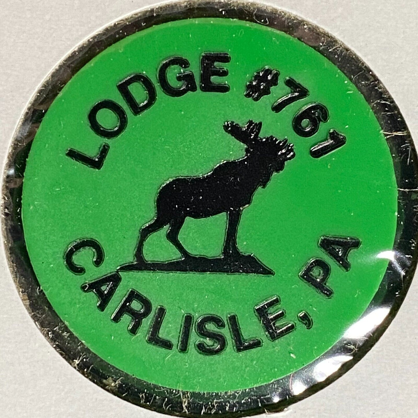 Carlisle, PA Elks Lodge 761 Plastic Drink Token G/F 10oz Draft Juice Soda