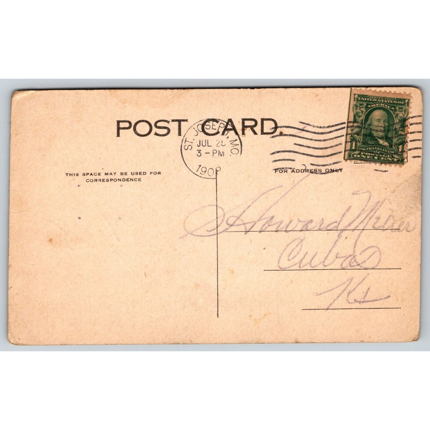 Funny Postcard "Quick Consumption" Hungry Man Eating Meal Cartoon PM 1908