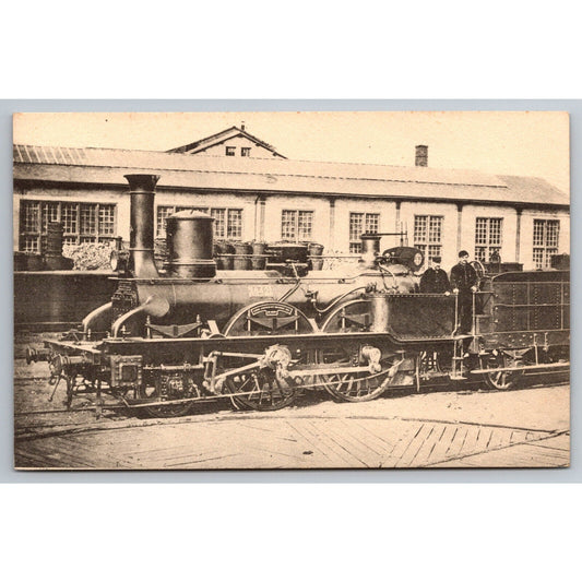 French Railroad RPPC* Postcard Machine 842 Series 744-897 c1900 H.M.P.