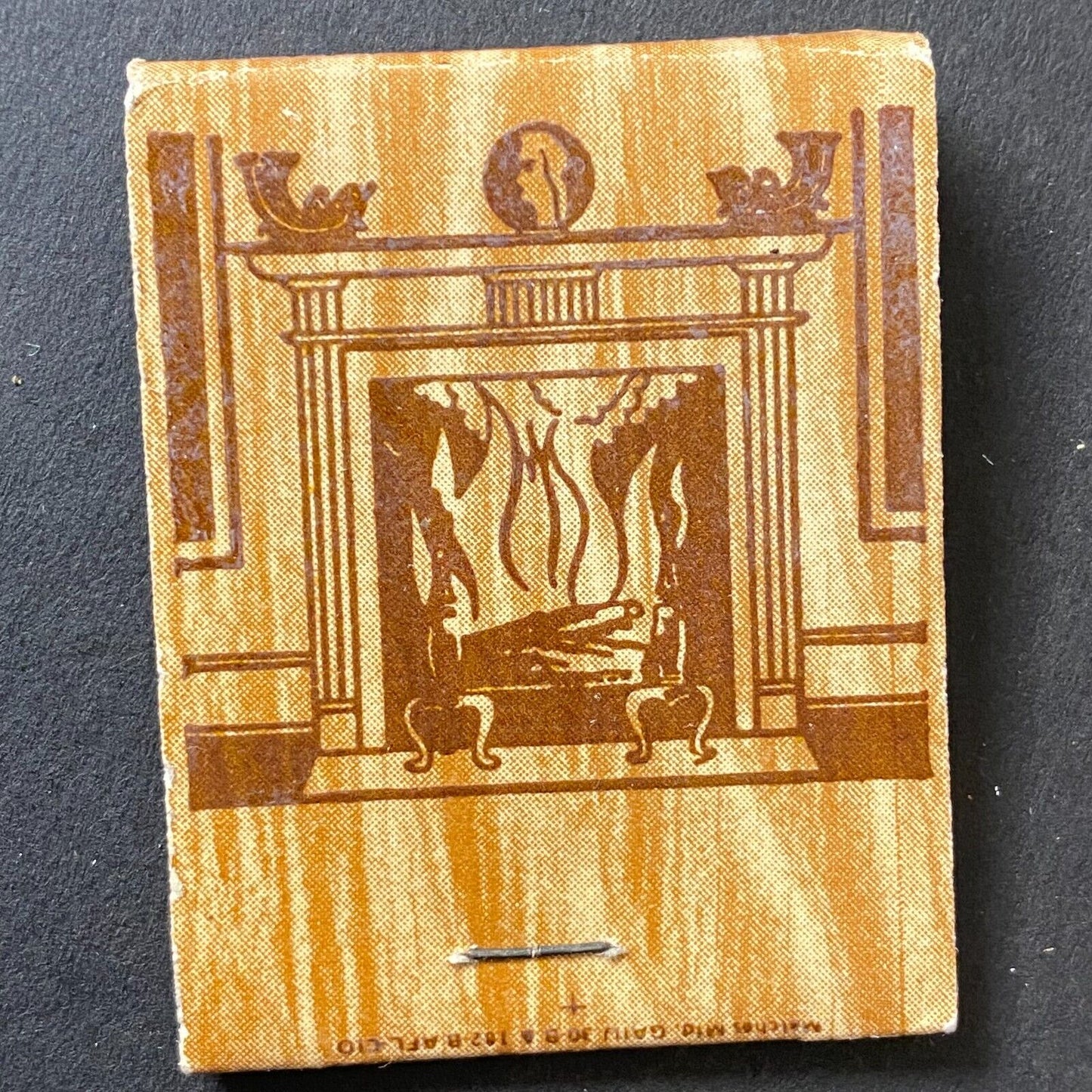 "The Homestead" Bar-B-Q Blue Island Restaurant Full Matchbook c1960's-74
