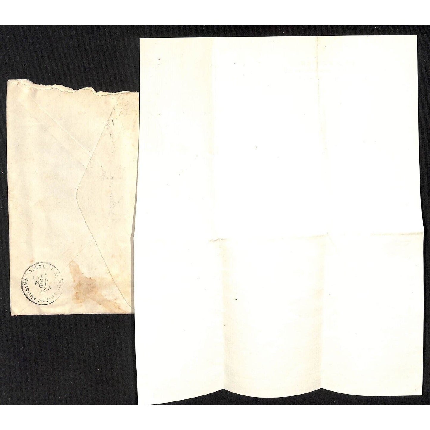 Boston, MA Gavet & Porter Securities 1910 Letterhead & Cover VGC Knowlton*