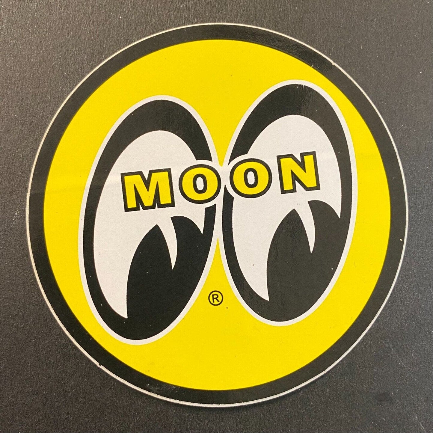 Moon Racing / High Performance Auto Sticker 3" dia.