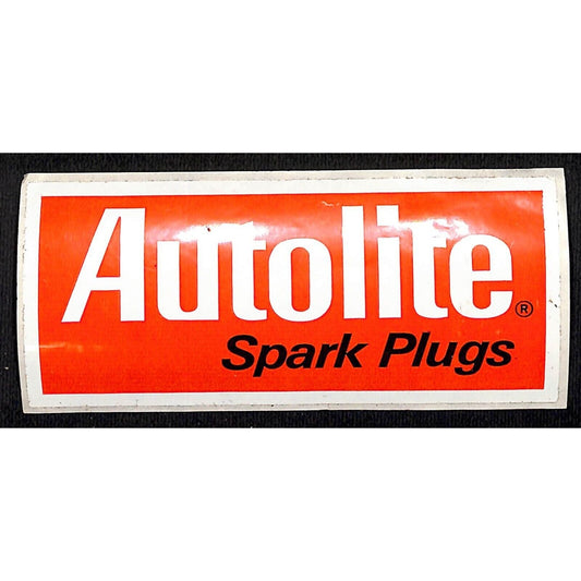 Autolite Spark Plugs Performance / Auto Racing Sticker c1975-85 (#3)