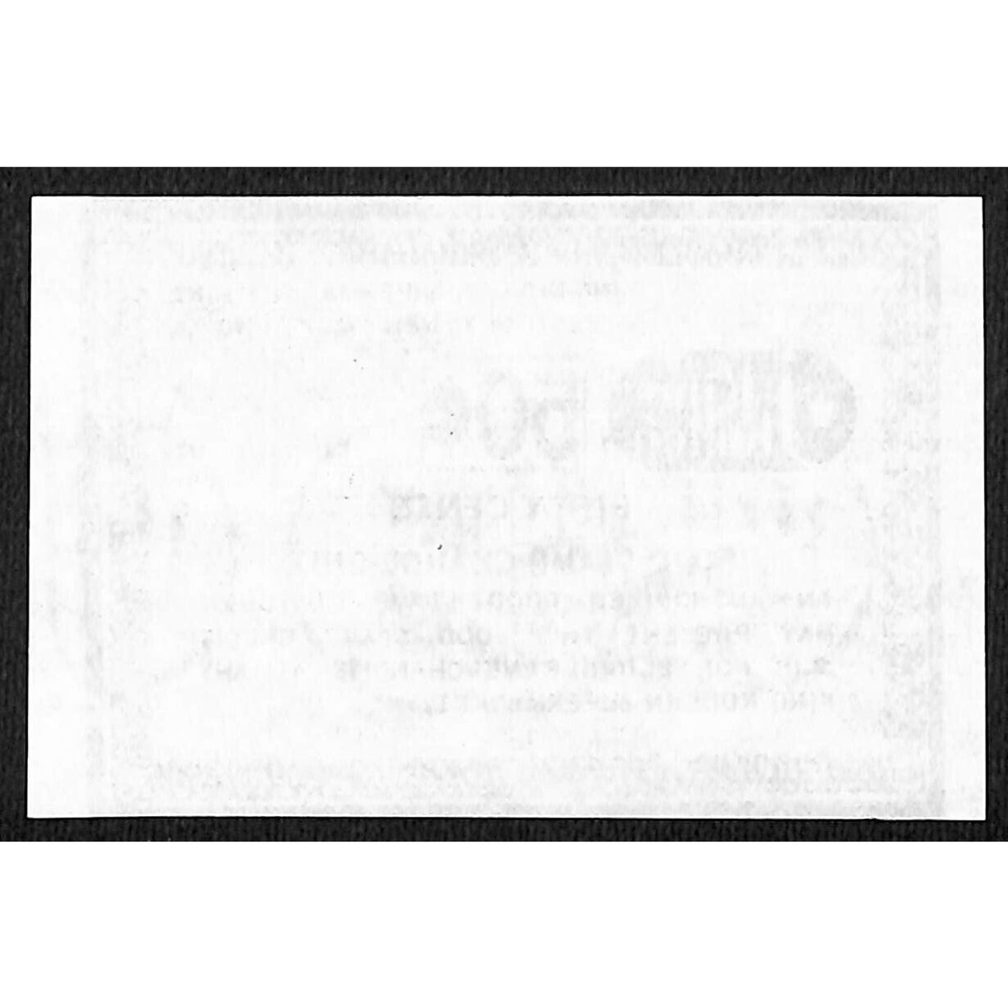 King Kullen Central Islip, NY 50c "Food Stamp Change Chit" Coupon c1975-78 VGC