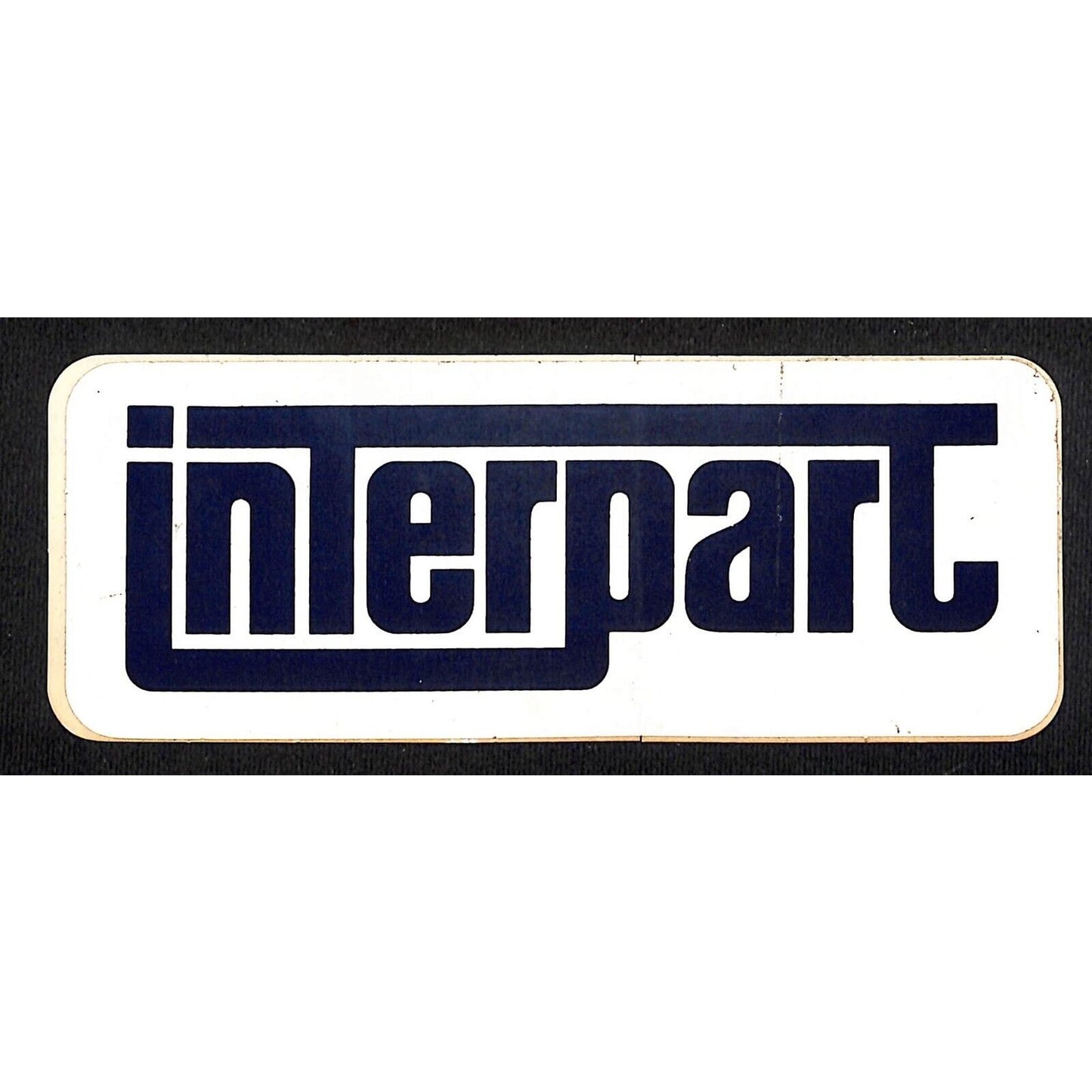 Interpart (Datsun Parts ) Vintage Original Performance Auto Racing Sticker c1973