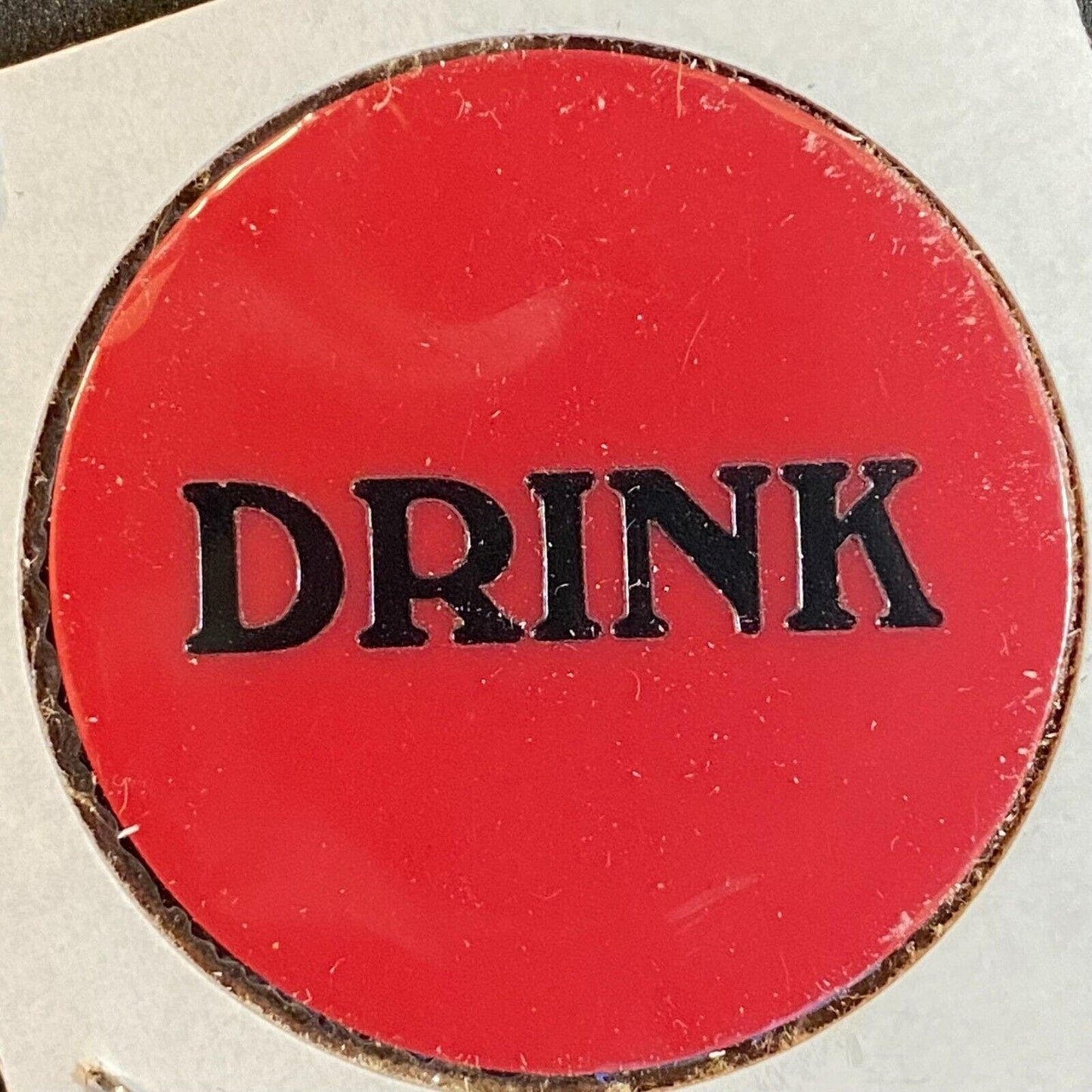 Mehoopany, PA Lovelton Hotel Back Rubs c1998 Plastic Token G/F Drink