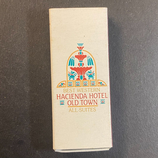 Hacienda Hotel Old Town San Diego Best Westin Vintage Matchbox VGC