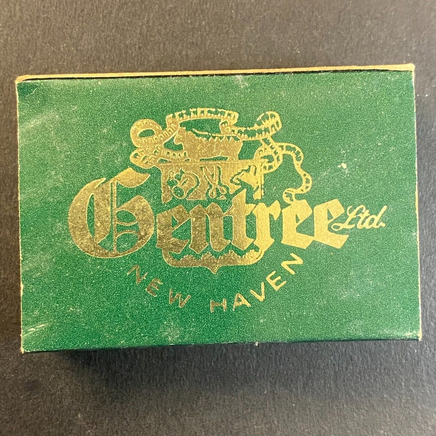 Gentree - A Taverne New Haven, CT Restaurant Vintage Matchbox Scarce
