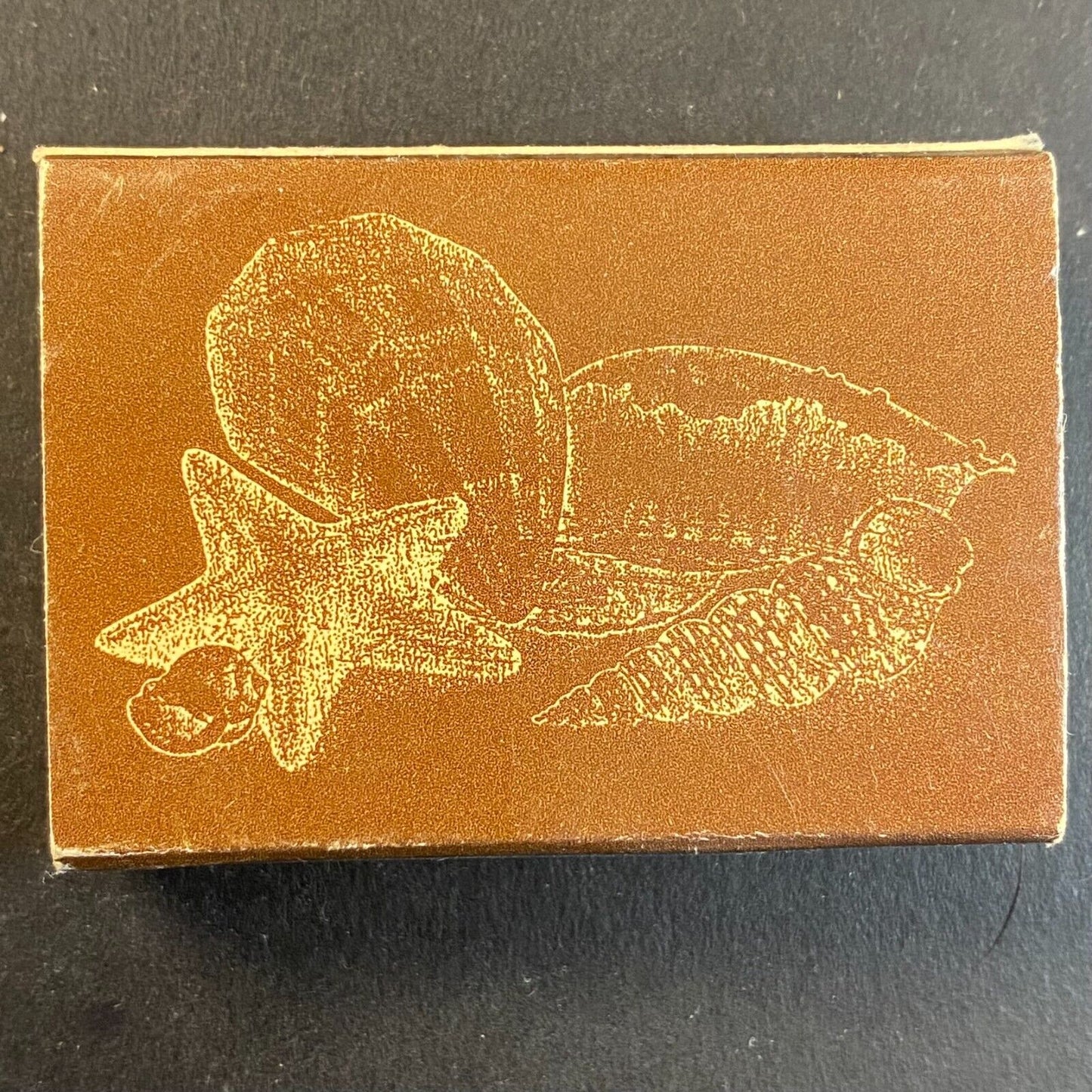 Miramar Sheraton Hotel Santa Monica Sea Shells Vintage Matchbox