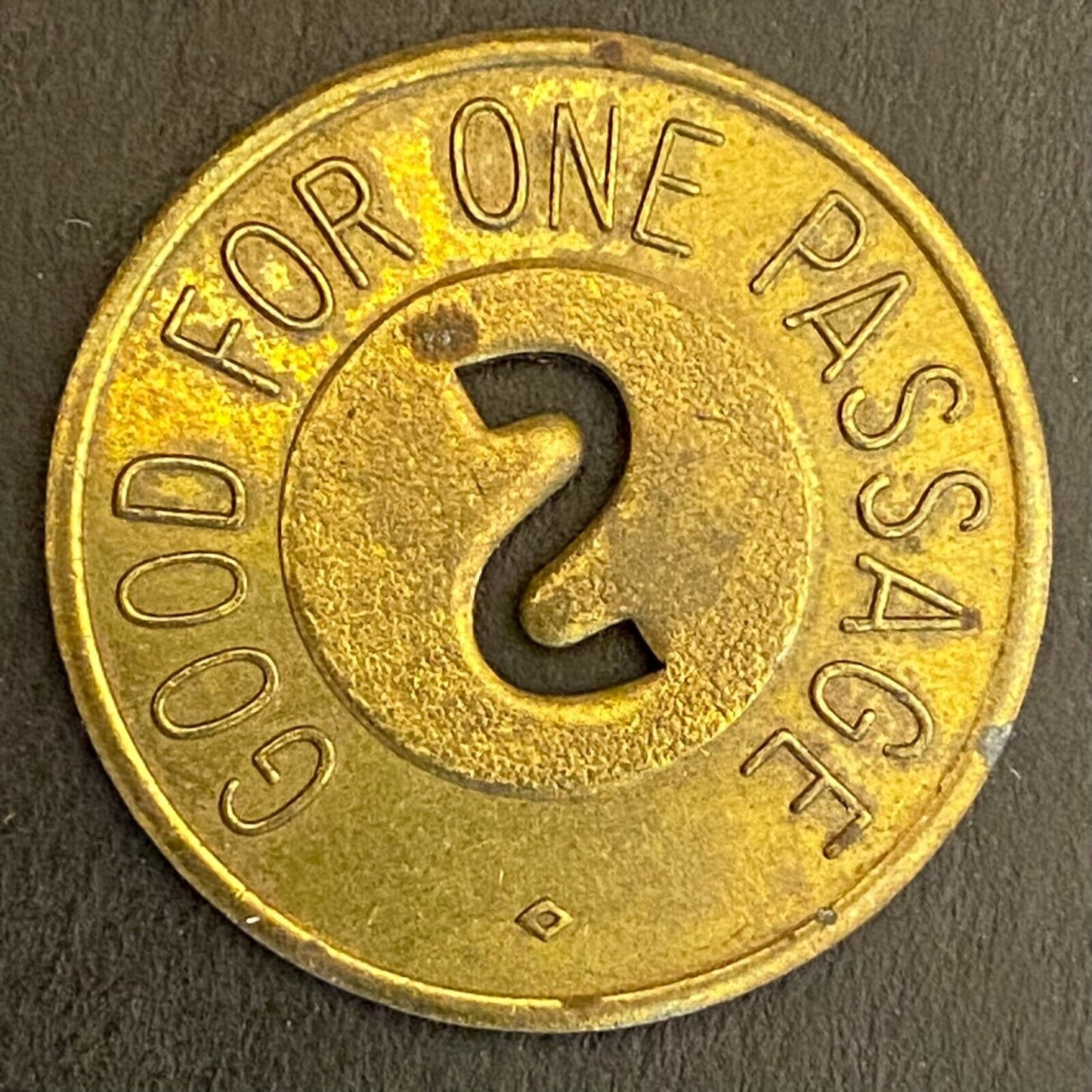 Newport, KY The Short Way Bridge G/F One Passage Transit Token 26mm (#2)