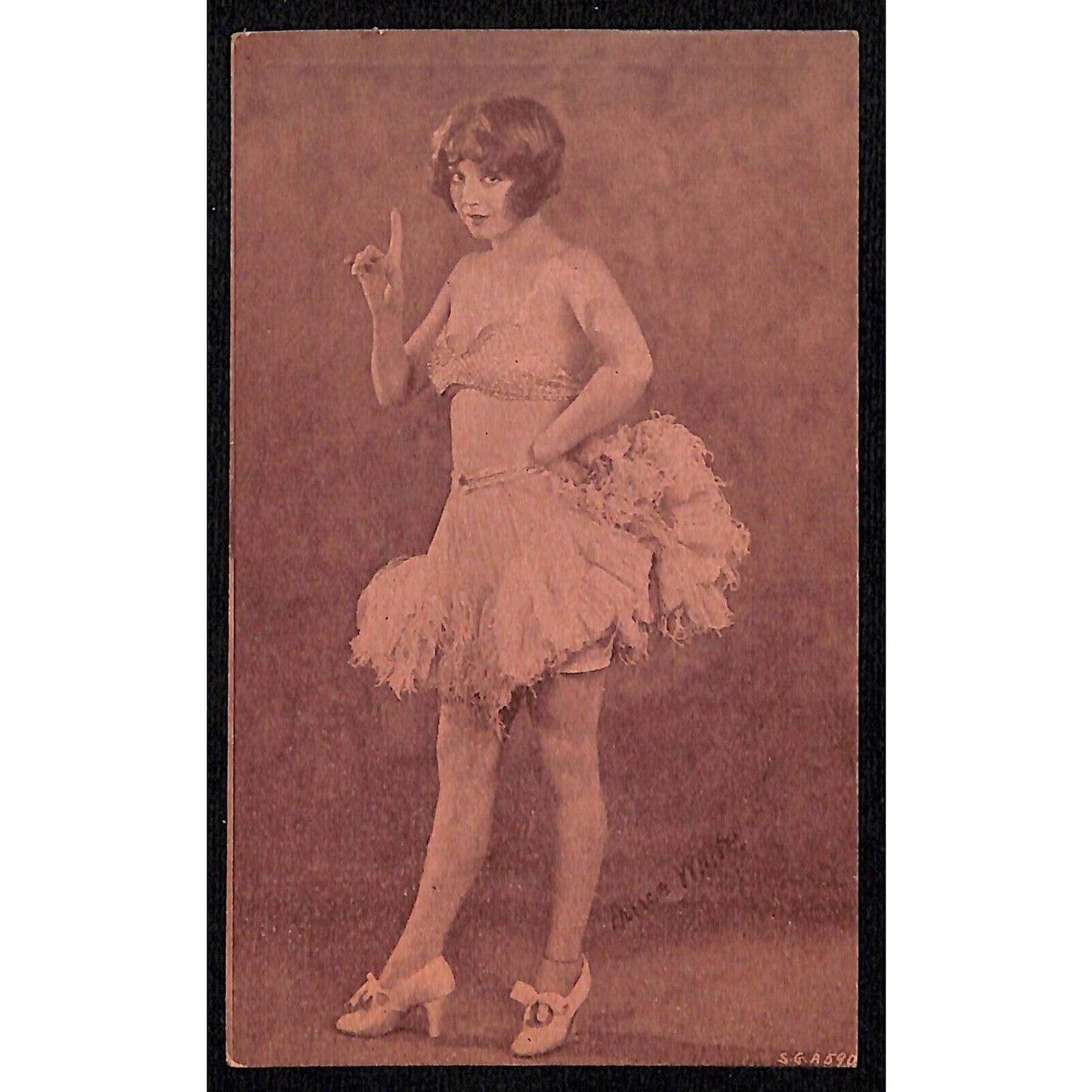 Majestic Theatre Myerstown PA 1929 "The Trail of '98" Program Card (#2) Scarce