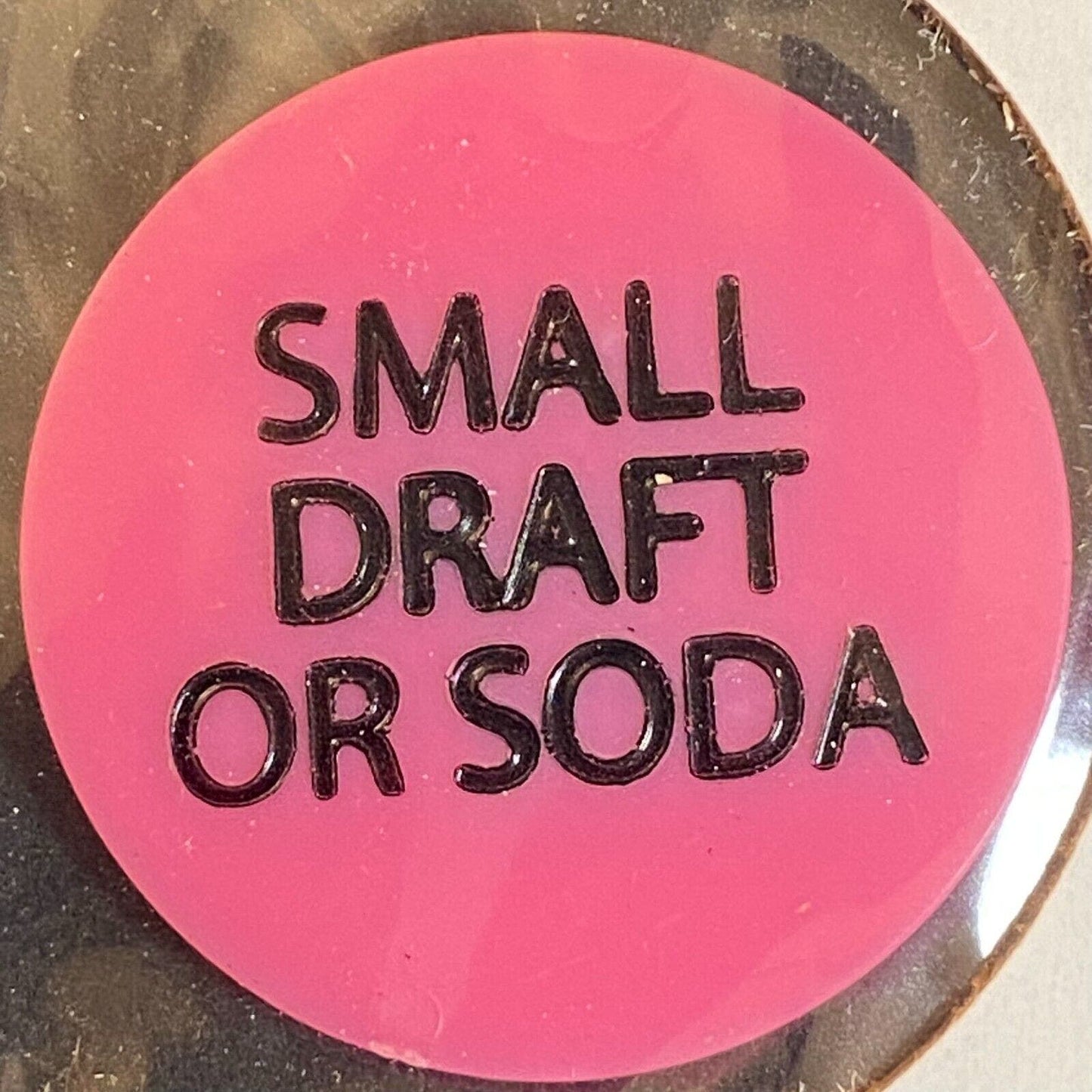 Indiana, PA Am. Legion Post 141 c1970's-80's Plastic "Small Draft or Soda" Token