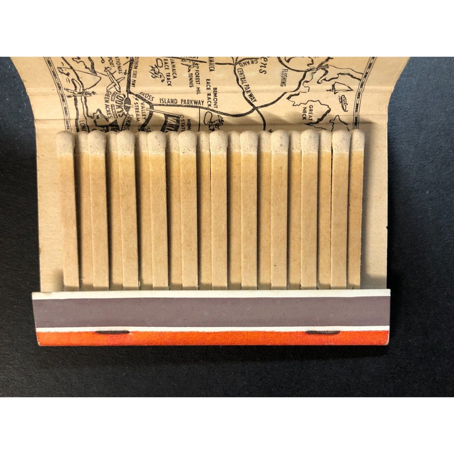 Cookys Restaurants Brooklyn Hempstead, LI Full 40-Srk Matchbook VGC c1954-64