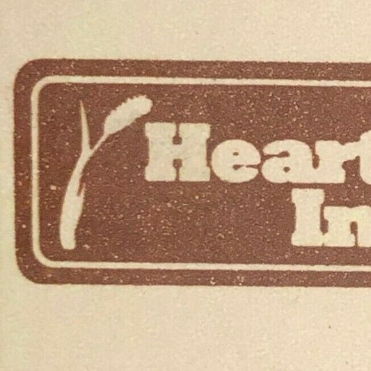 Heartland Inn Iowa Locations c1970's-80's Full Matchbook