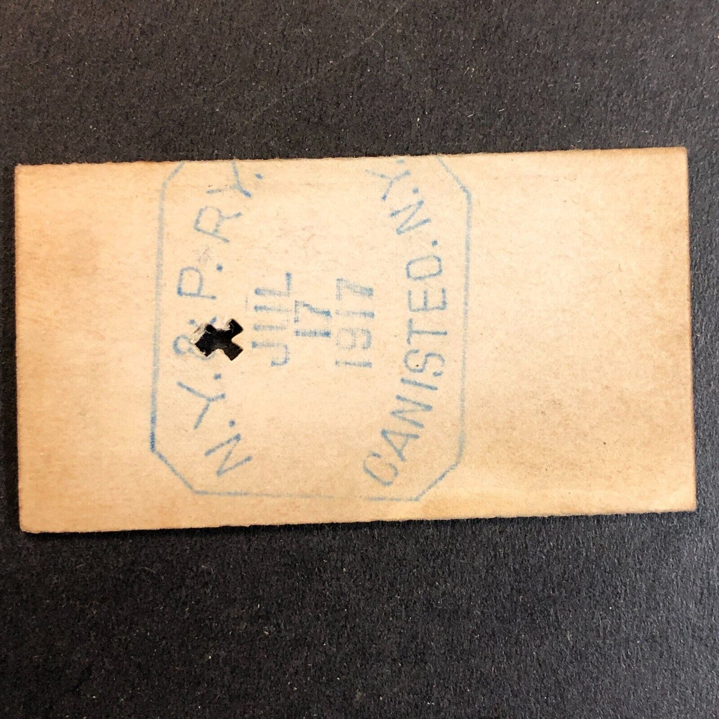 New York & Pennsylvania Railroad July 17 1917 Genesee, PA Ticket #10739