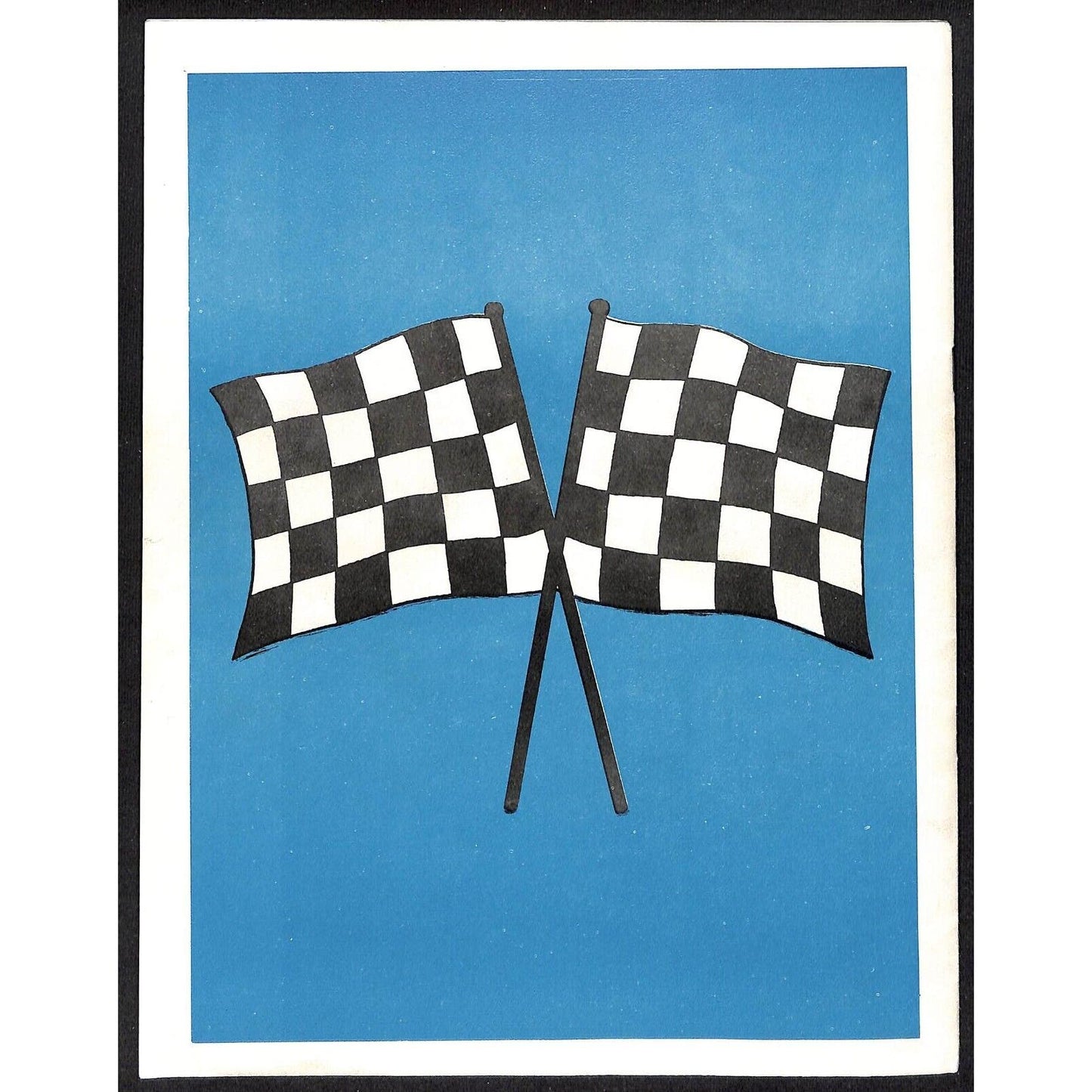 Langhorne Speedway Sprint Car Auto Racing Program 4/24 1960 22pp VGC