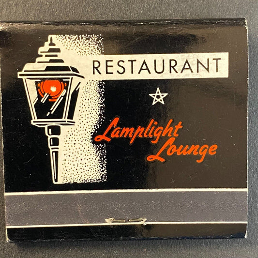Al Simon's Restaurant Ontario Street Chicago c1974-79 Full Matchbook VGC