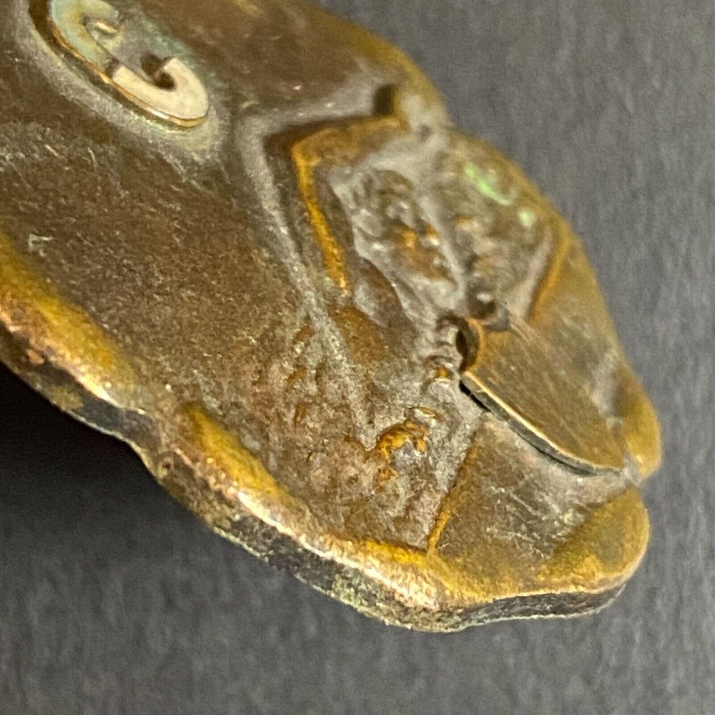 c1920's-30's Swimming Pendant / Medal 33mm 14g w/ Damage