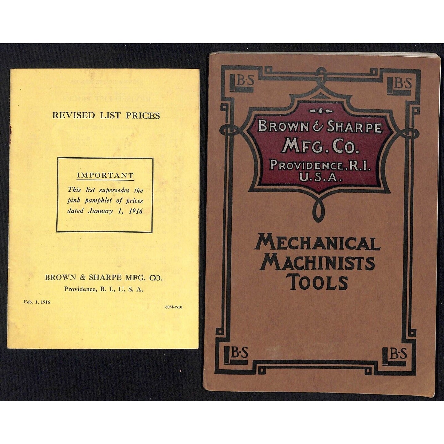 Brown & Sharpe Catalog 109 Mechanical Machinists Tools 183pp w/ Prices c1907 VGC