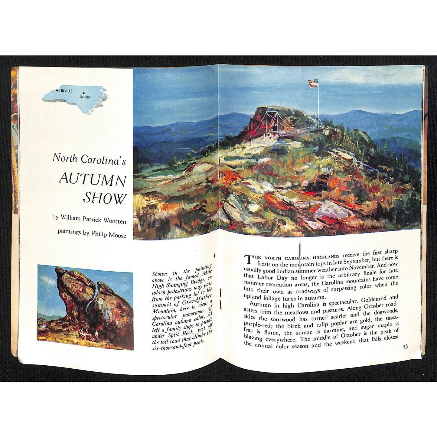 Ford Times October 1959 Travel Magazine / Webster Motor Sales Schenectady 64pp