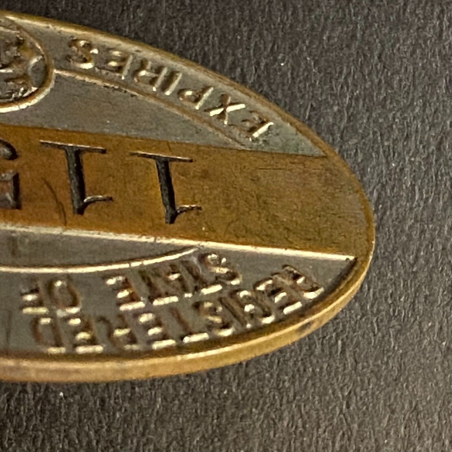 1926 Michigan Registered Chauffeur Badge Metal Pin Back Driver #11537