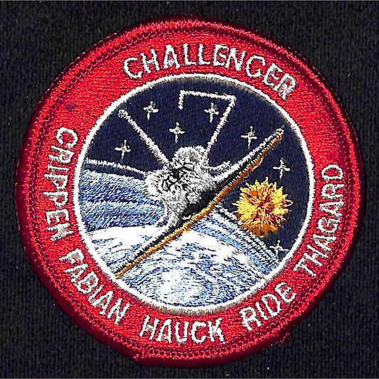 NASA Challenger STS-7 Embroidered Patch Vintage c1980's-90's