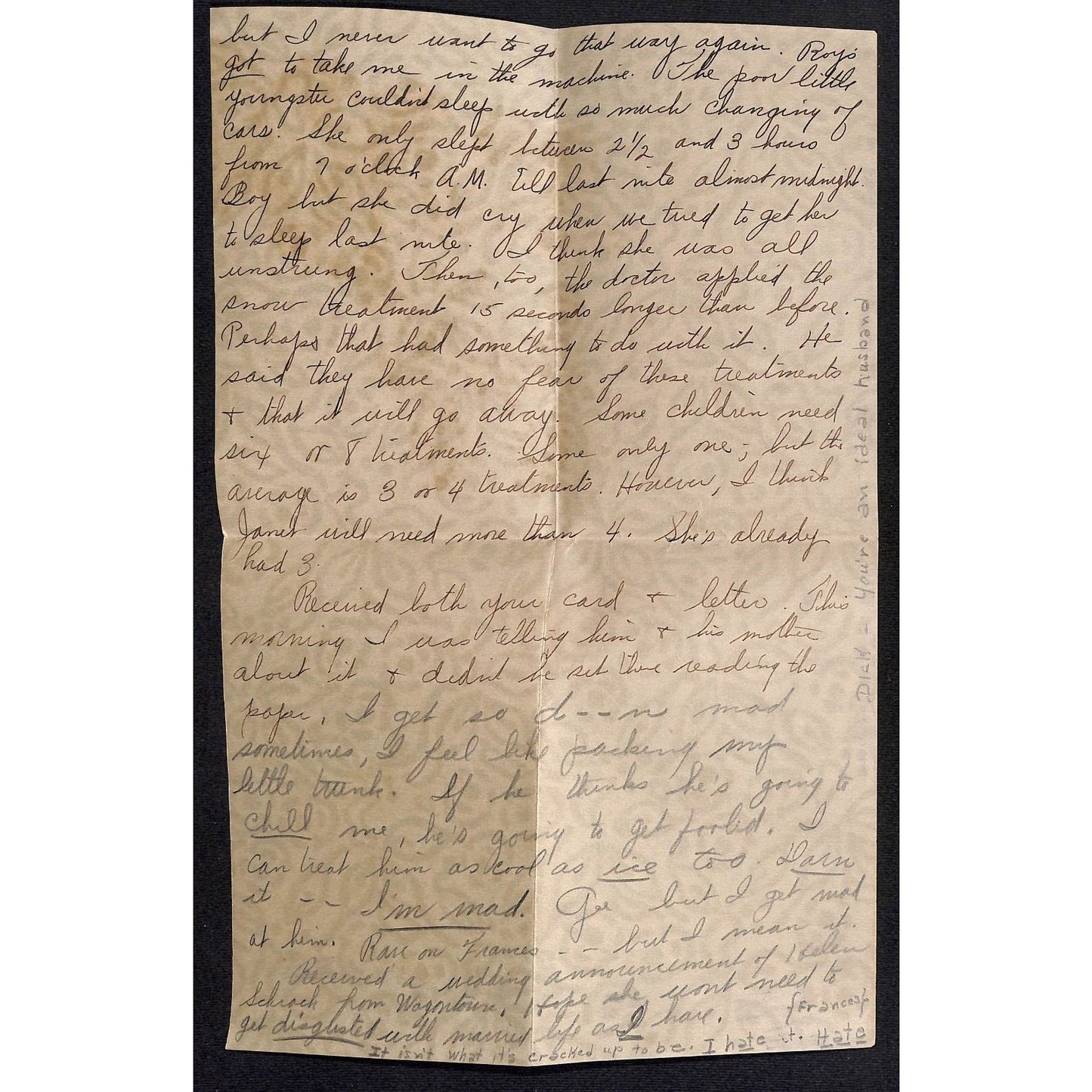 1929 Ethel & Dick Householder ALS Correspondence Ontario on Cool Stationary