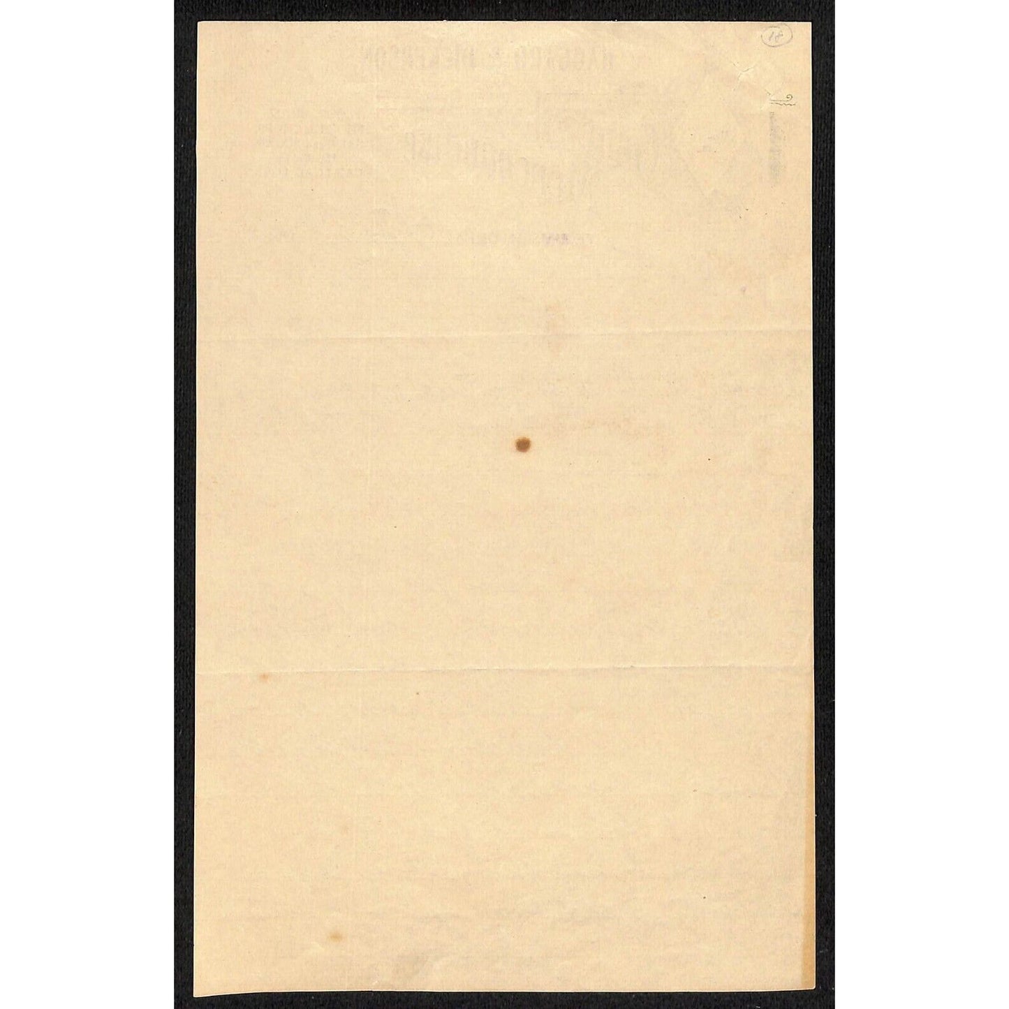 1904 Haggard & Dickerson Gen Mdse Tecumseh, OK Indian Territory ALS Letterhead