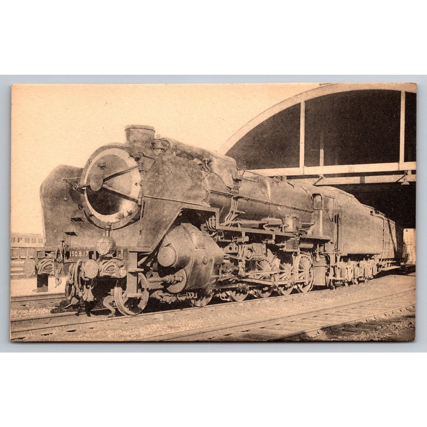 French Railroad RPPC* Postcard Machine 150 Series 150 B 1-30 c1933-1935 H.M.P.