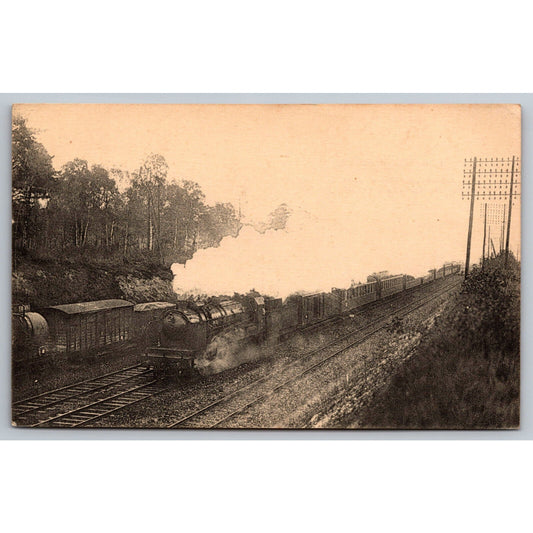 French Railroad RPPC* Postcard Machine Pacific Series 231.500 c1900 H.M.P.