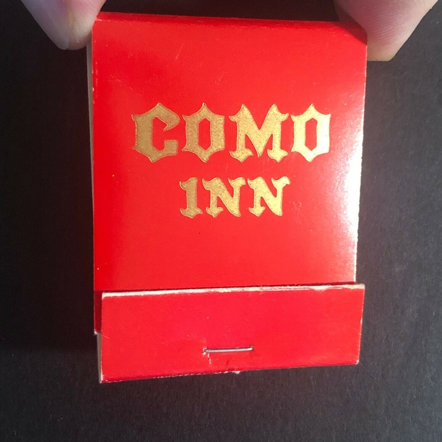 Como Inn Marchetti Family Chicago c1970's-80's Full Matchbook
