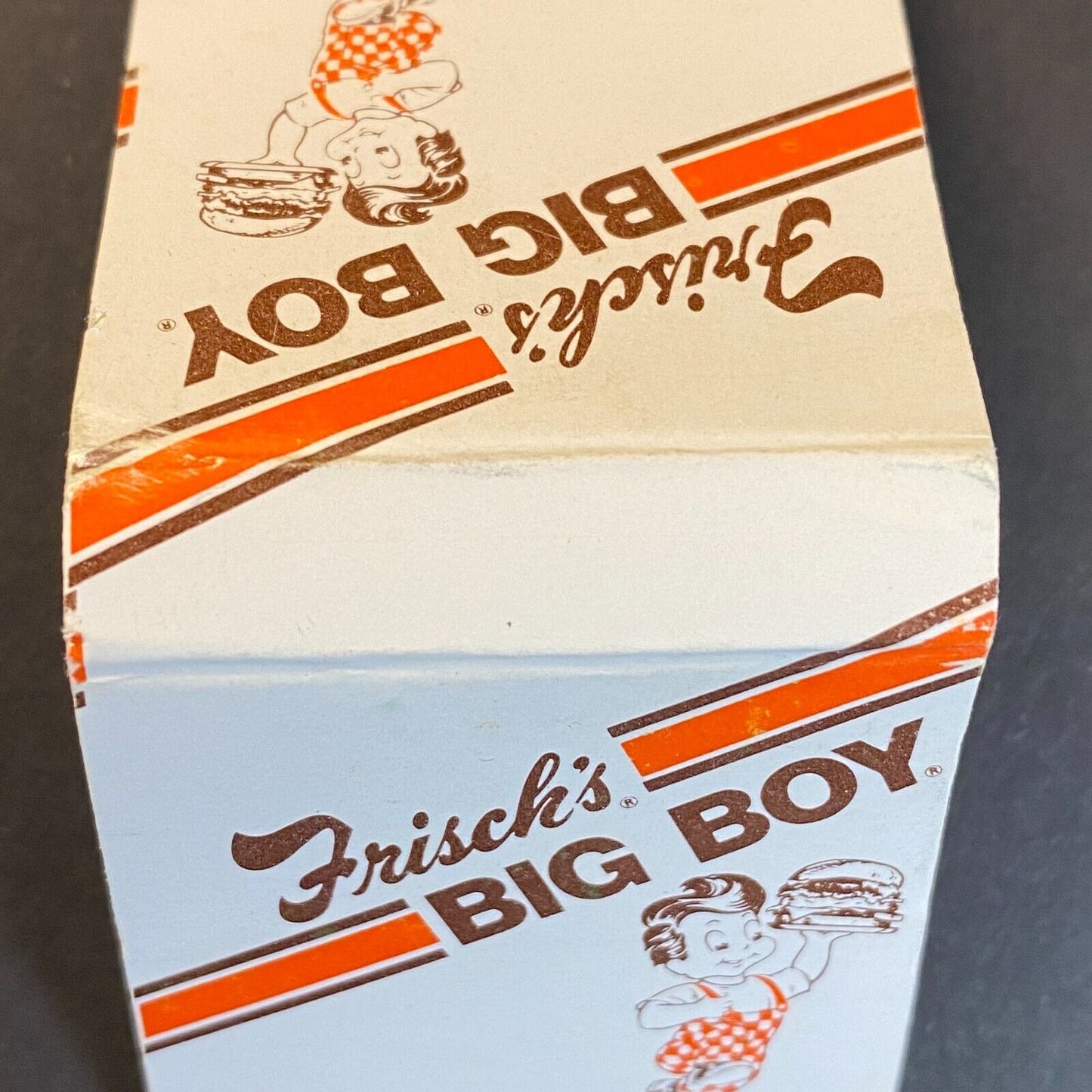 Frisch's Big Boy Hamburger Restaurants Full Matchbook c1974-80's VGC