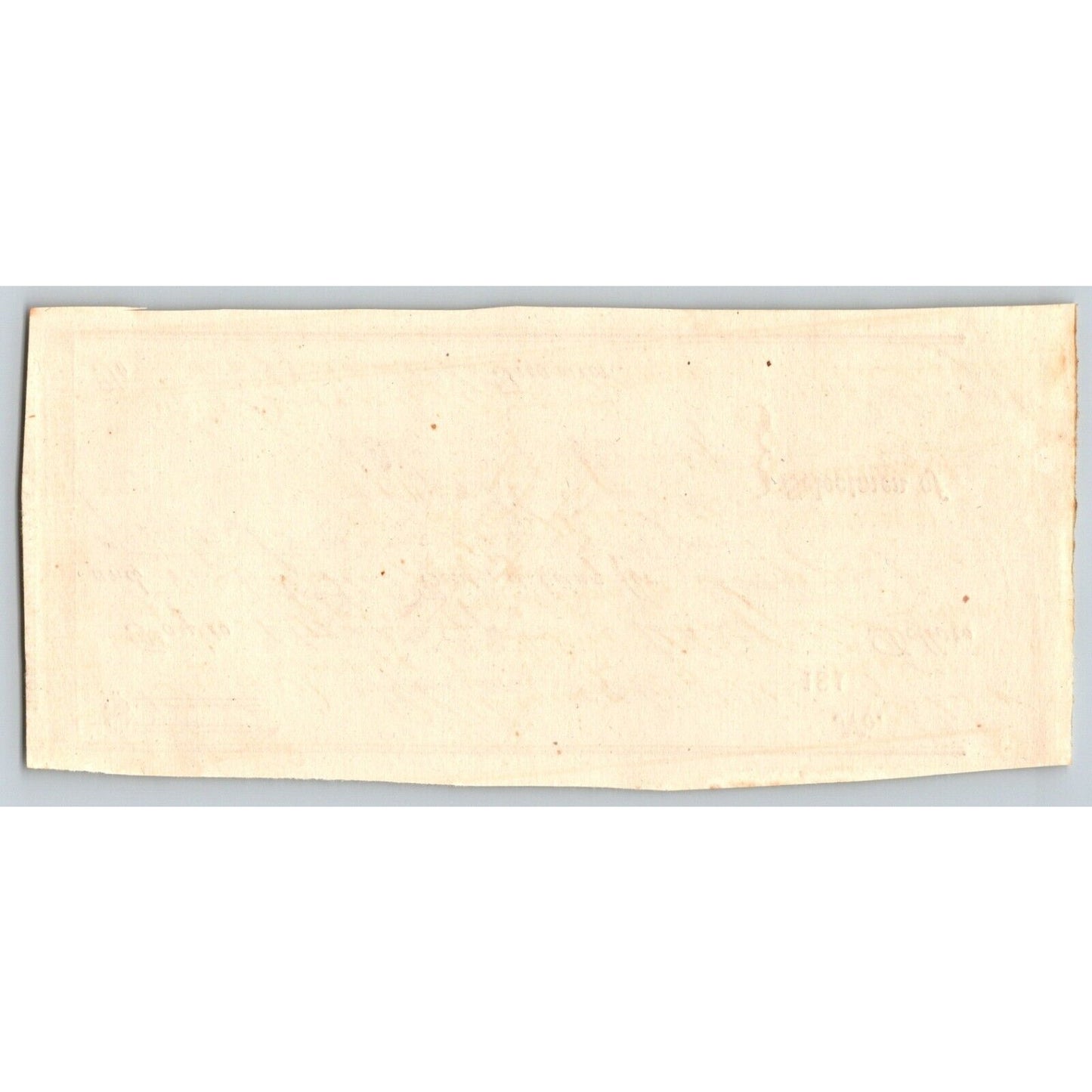 1845 Jabez Knowlton* Newburgh ME Town Check "David Piper"