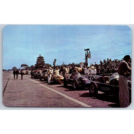 500 Mile Speedway IMS Indianapolis Motor Speedway Indy 500 Postcard VGC