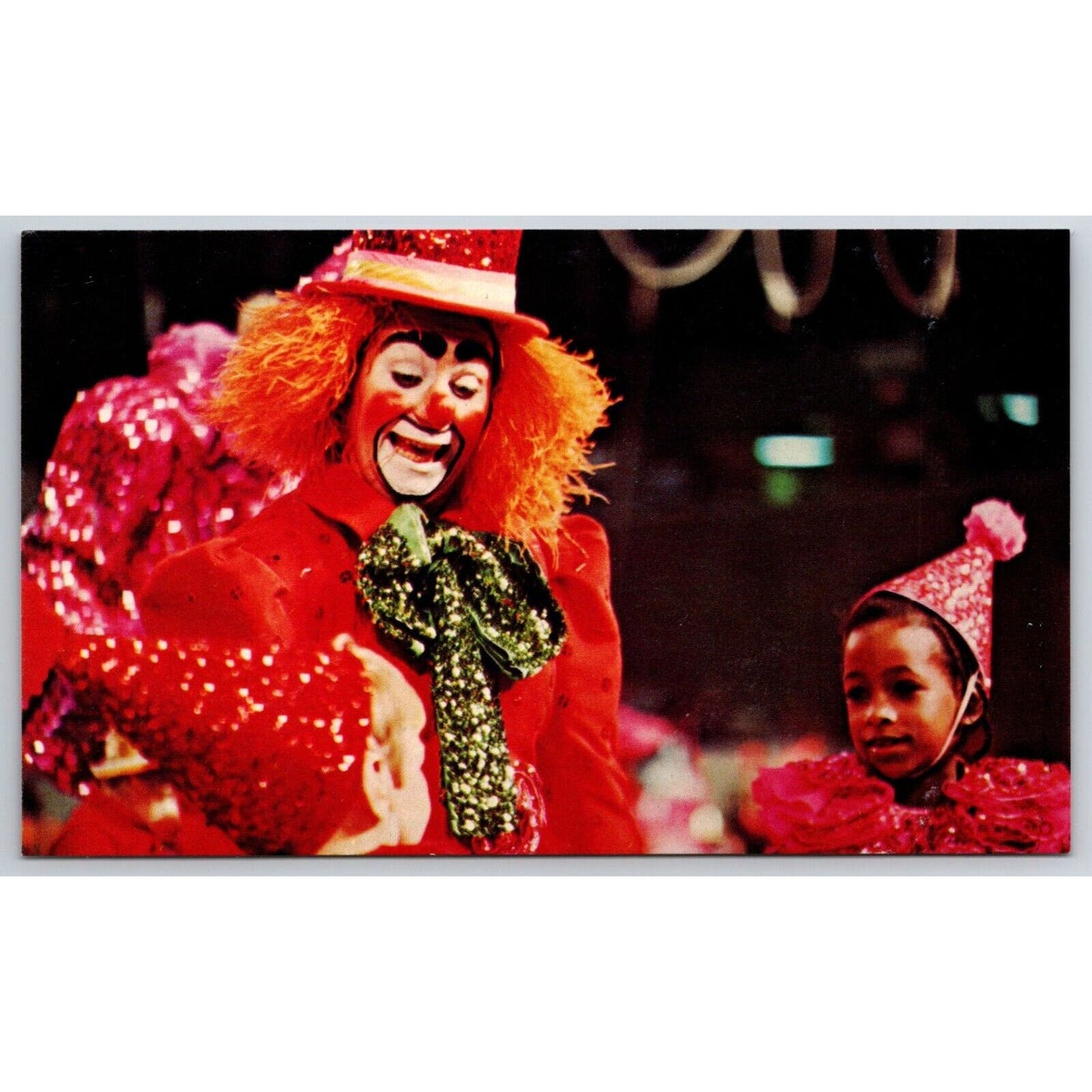 Ringling Bros. Barnum Bailey Circus Klowns & Kids Postcard VGC NP c1976