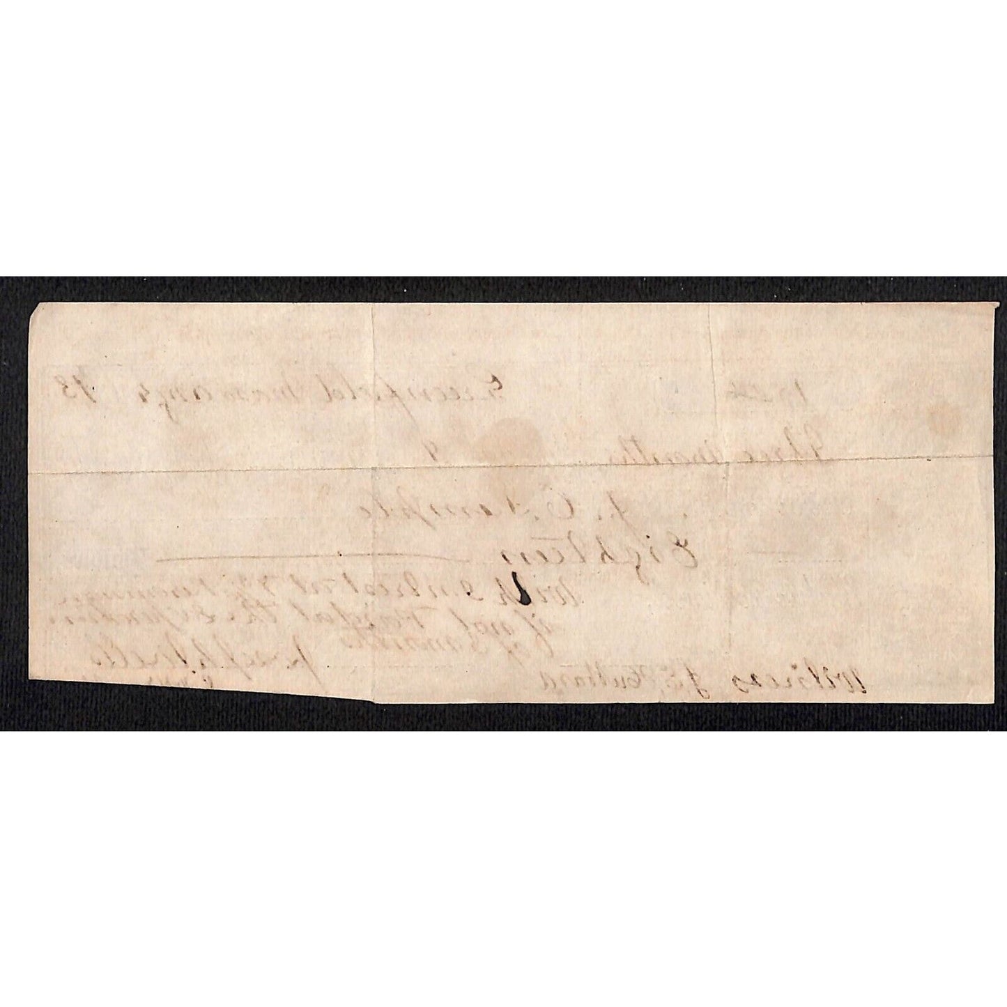 1873 Greenfield, MA $18 Promissory Note J.C. Temple ?