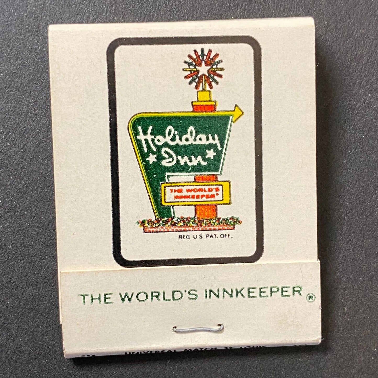 Holiday Inn Holidex Computer Chicago South Harvey Full Matchbook c1974-80's VGC