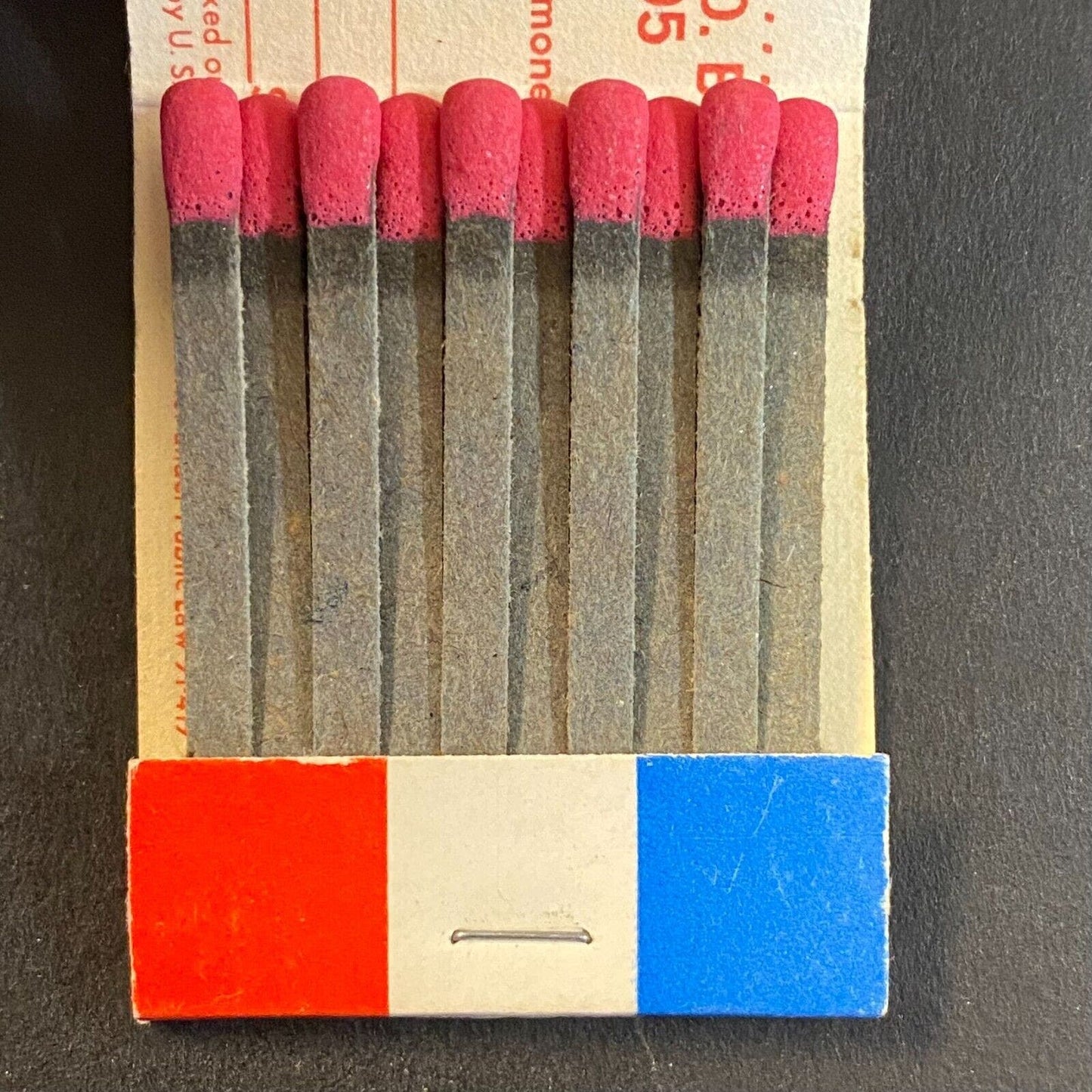 Johnny Horizon '76 "Let's Clean Up America" Mail-in 1976 Full Matchbook VGC