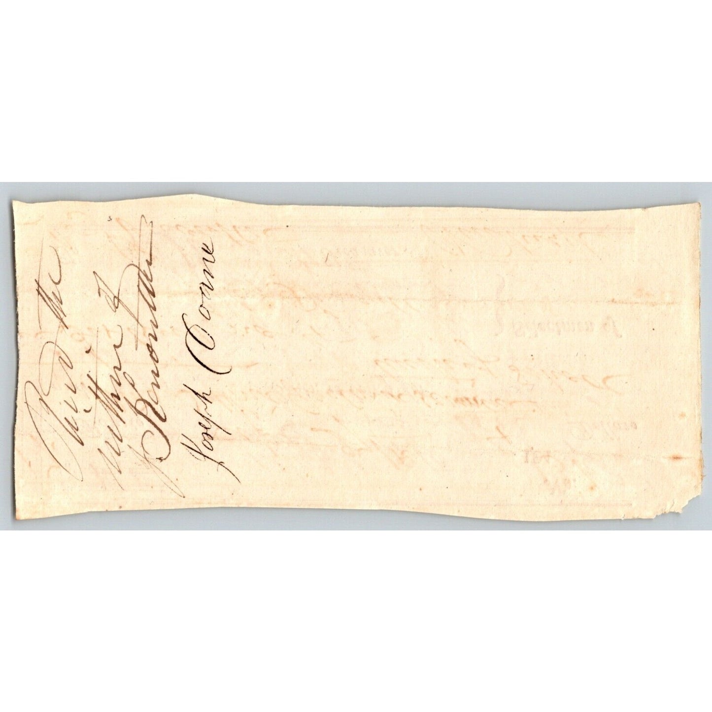 1844 Jabez Knowlton* Newburgh ME Check For Teaching School District No. 1