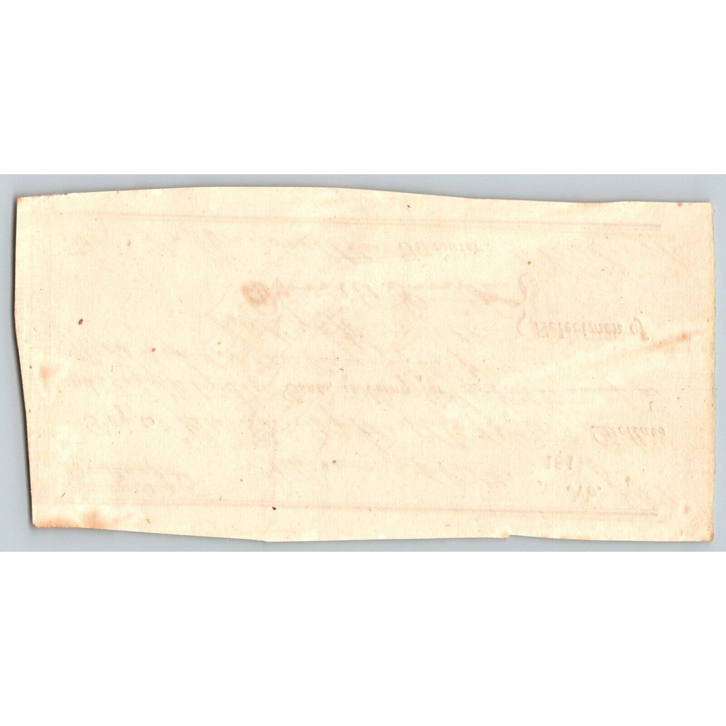 1845 Jabez Knowlton* Newburgh ME Town Check "M.R. Bartlett" ?