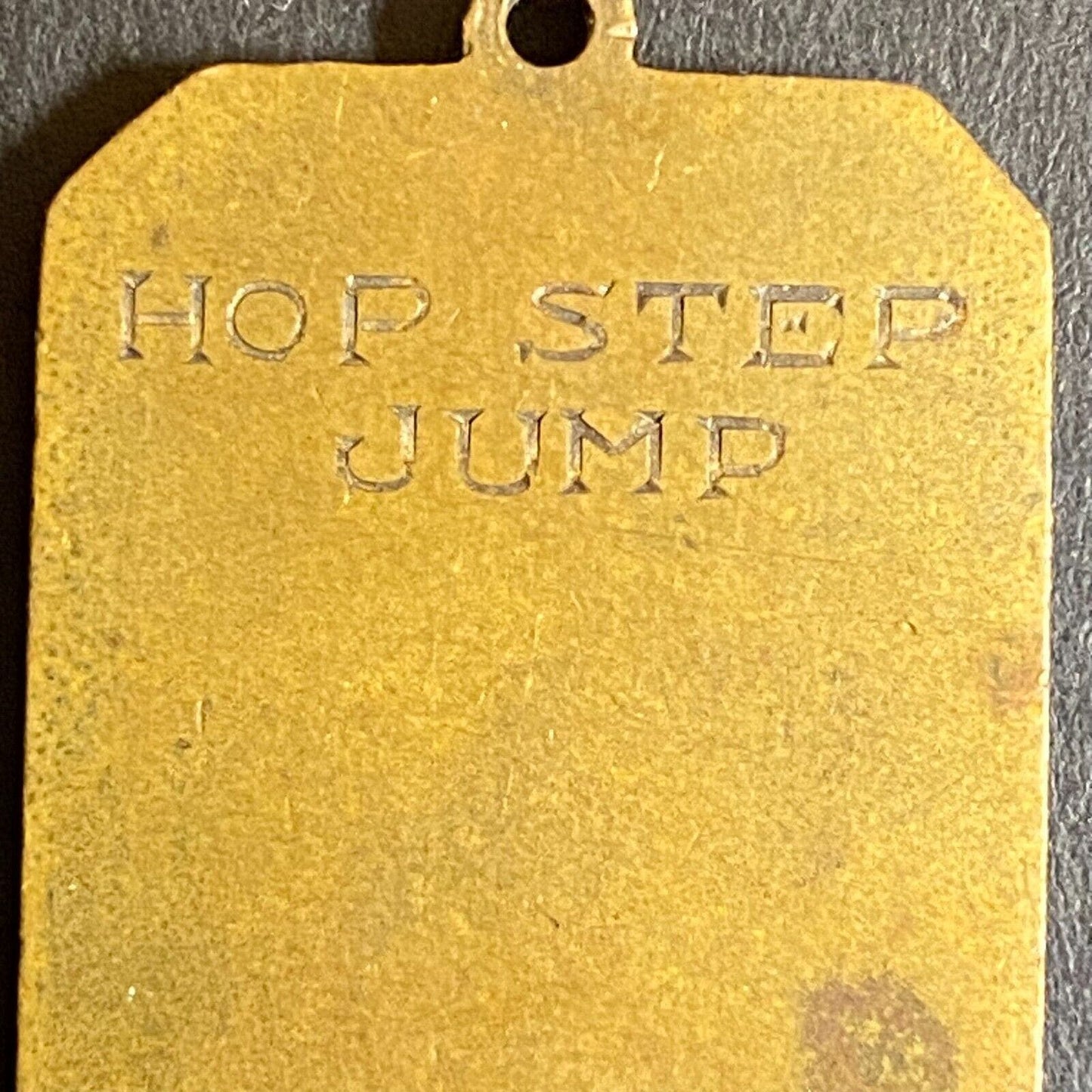 1924 American Legion Track Field Meet Albany, MO Pendant / Medal Hop Skip Jump