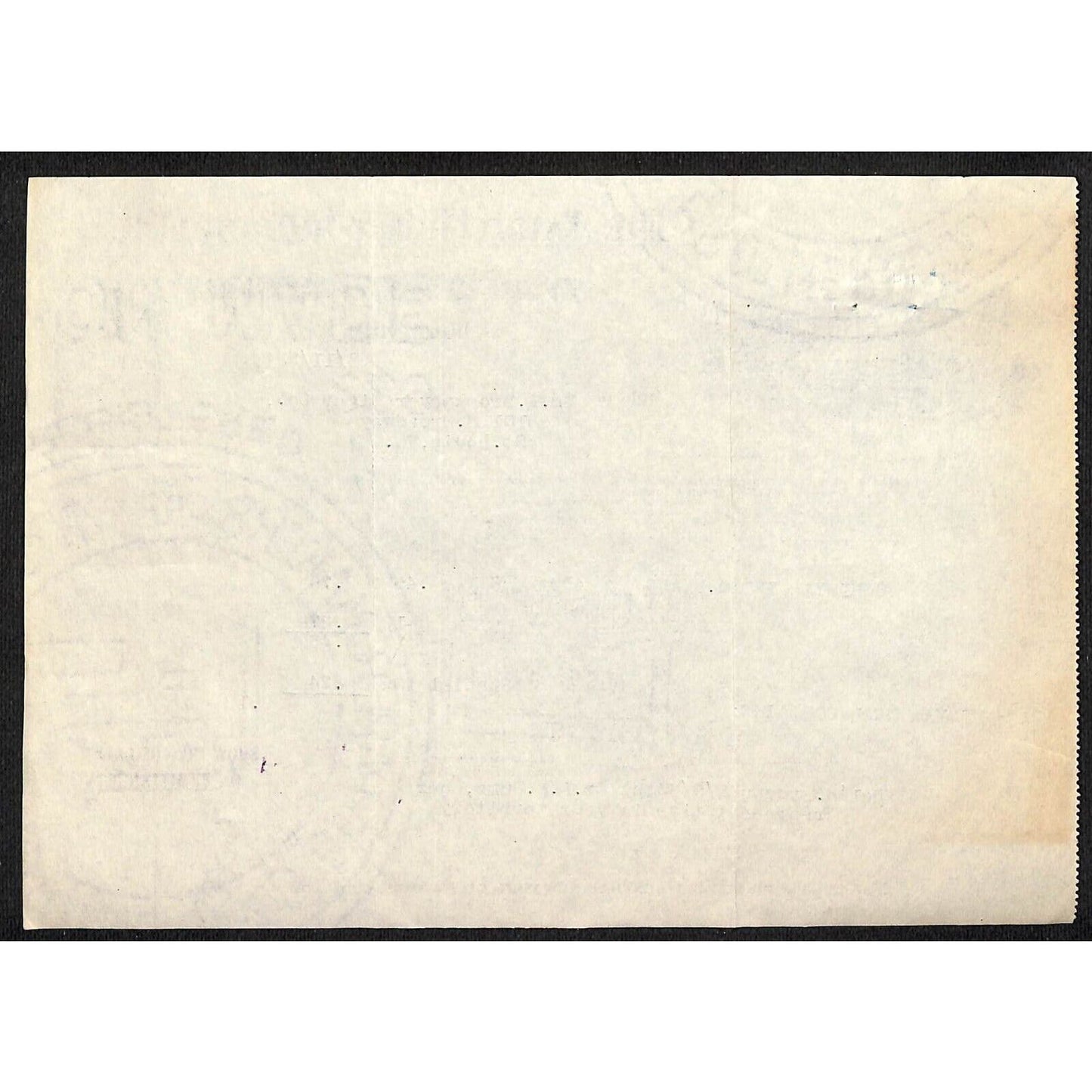 Louisville, KY The Axton-Fisher Tobacco Co. "Old Hill Side" Aug 11 1933 Billhead