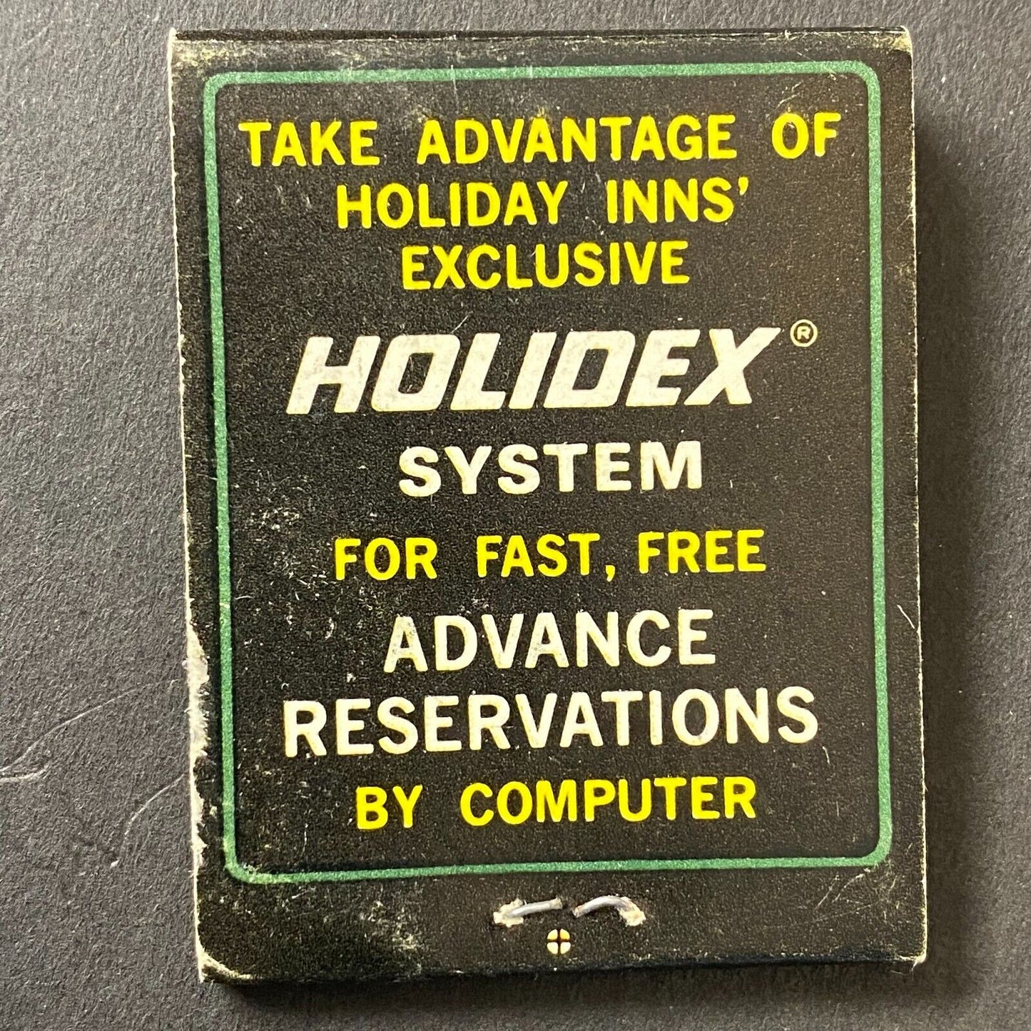 Holiday Inn Holidex Computer PA Locations Near Full (-2) Matchbook c1974-80's