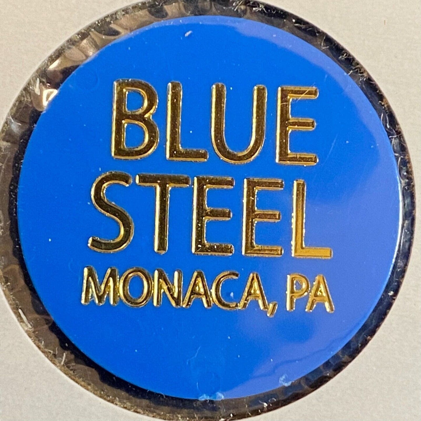 Monaca, PA Blue Steel (Club) c2000 Plastic Token "22 oz. Import Draft"